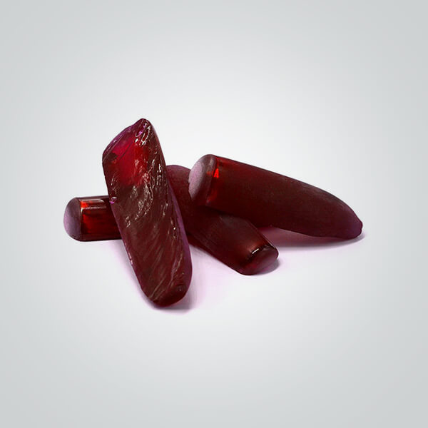 Lab Created Dark Ruby Rough