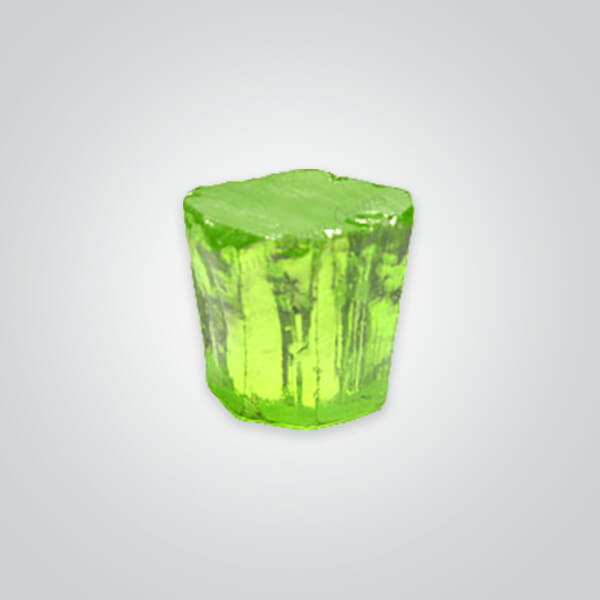 Cubic Zirconia Apple Green Rough