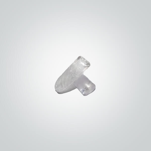 Lab Created White Sapphire Rough