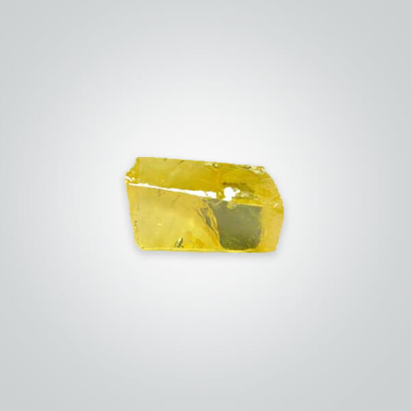 Cubic Zirconia Canary Yellow Rough