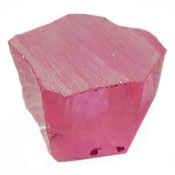Cubic Zirconia Pink Rose Rough