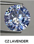 LAVENDER CUBIC ZIRCONIA