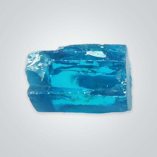 Cubic Zirconia Aquamarine Rough