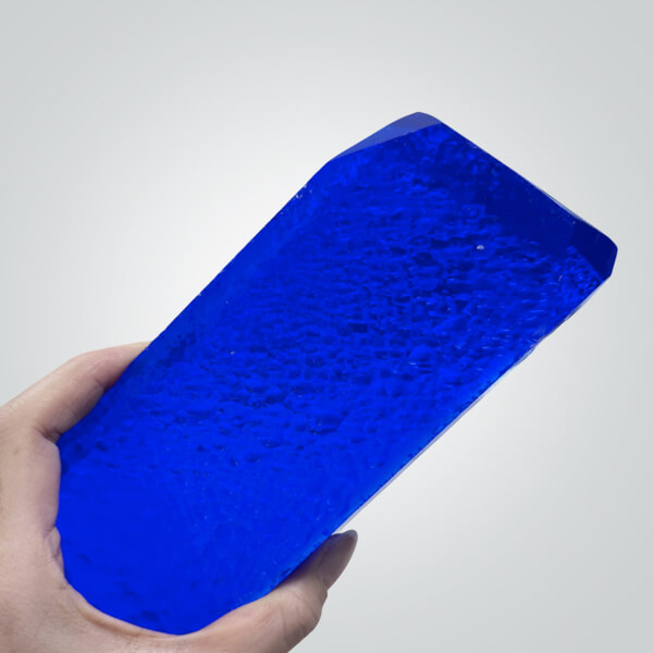 Lab Created Blue Quartz Rough