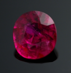 RUBY WITH INCLUSIONS