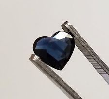 Lab Created Blue Sapphire# 35 (Dark) - Heart