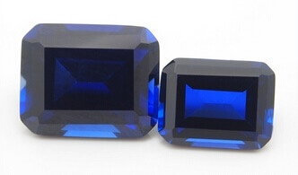 Lab Creared Blue Spinel# 113 - Emerald