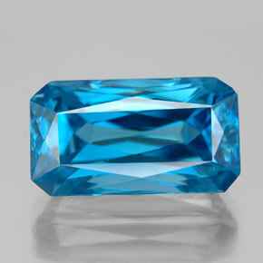 Lab Created Blue Zircon# 120 - Emerald