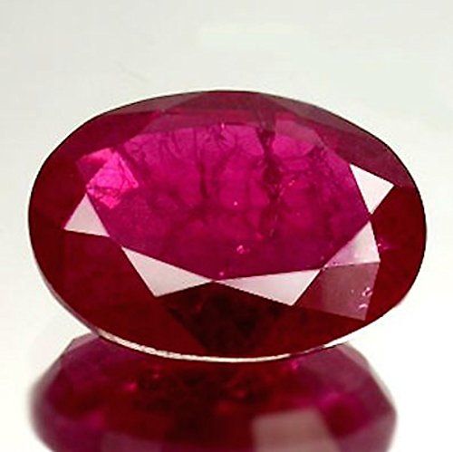 Lab Created Chatem Ruby - Oval