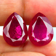Lab Created Chatem Ruby - Pear
