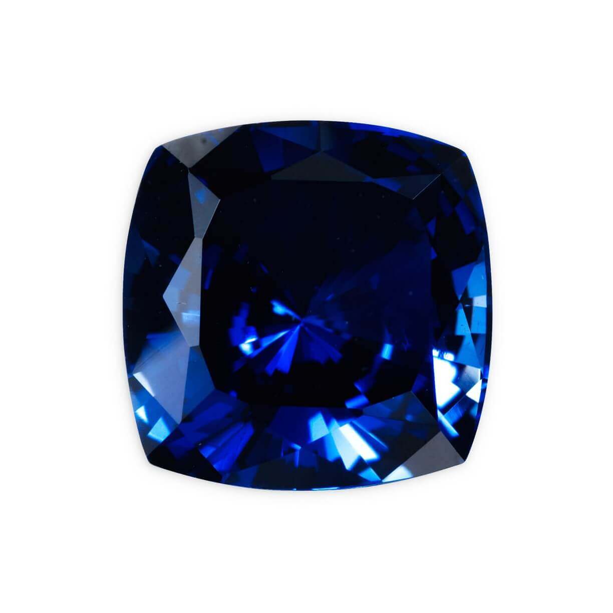 BLUE SAPPHIRE CZ - Cushion
