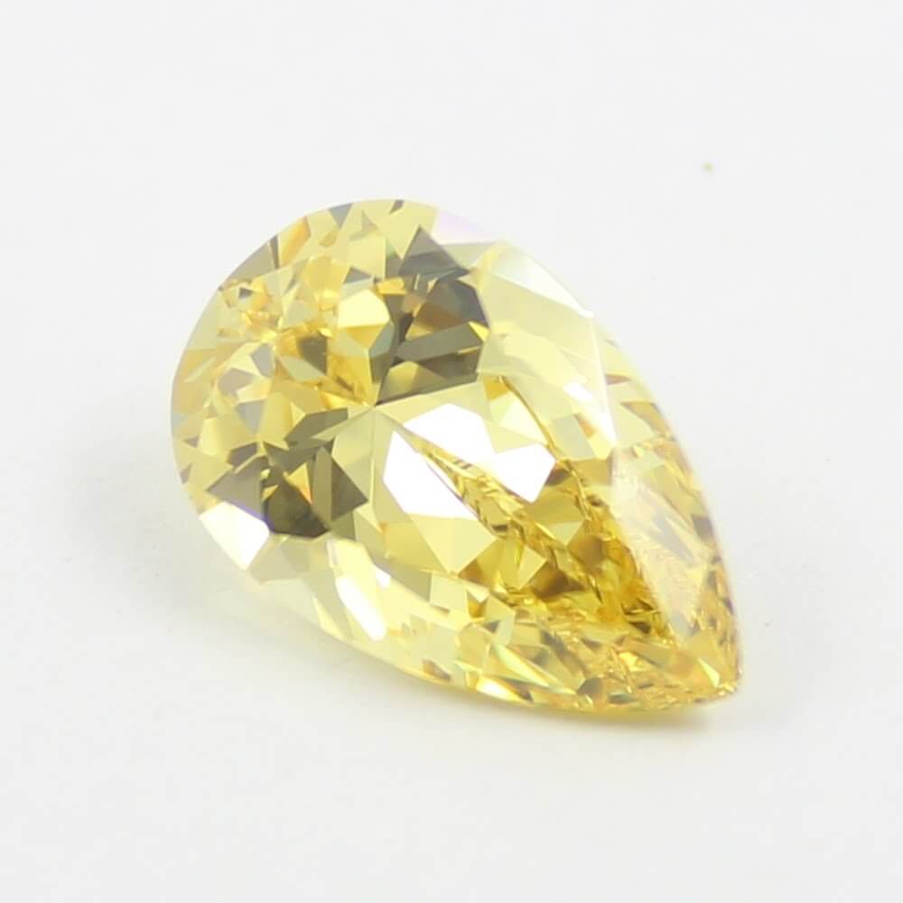 CANARY CUBIC ZIRCONIA - Pear
