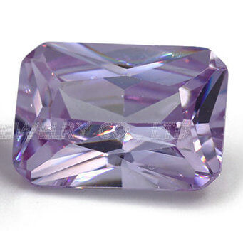 LAVENDER CUBIC ZIRCONIA - Emerald