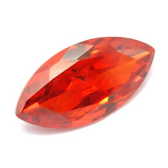 ORANGE CUBIC ZIRCONIA - Marquise
