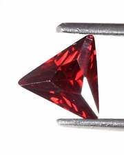 RED CUBIC ZIRCONIA - Triangle