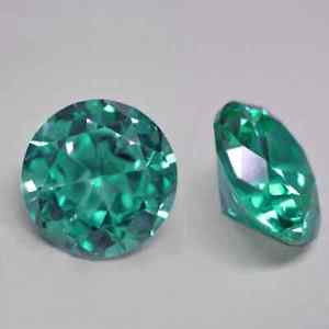 TEAL CUBIC ZIRCONIA - Round