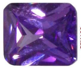 VIOLET CUBIC ZIRCONIA - Emerald