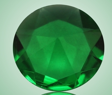 Green Glass Gemstones