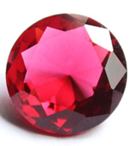 Ruby Glass Gemstones