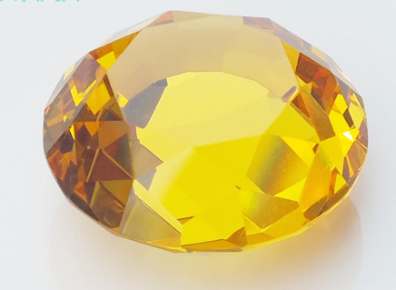 Yellow Glass Gemstones