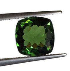 Lab Created Green Tourmaline# 149 - Cushion