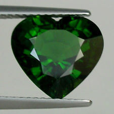 Lab Created Green Tourmaline# 149 - Heart