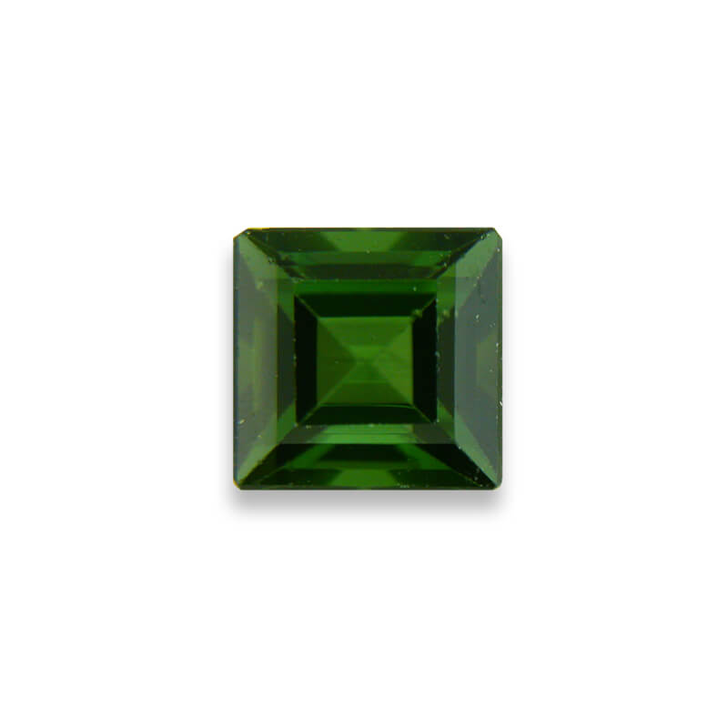 Lab Created Green Tourmaline# 149 - Square