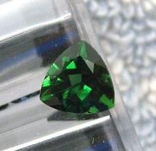 Lab Created Green Tourmaline# 149 - Trillion