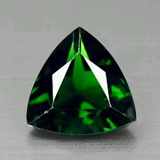 Lab Created Dark Green Tourmaline# 152 - Trillion