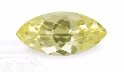 Hydrothermal Yellow Sapphire - Marquise