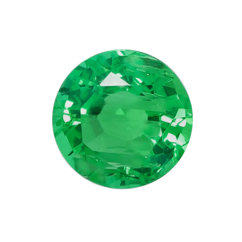 Lab Created Emerald (Light) - Round