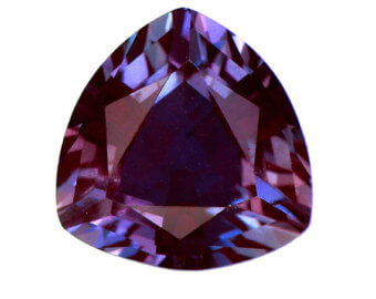 Lab Created Pulled Alexandrite (Color Change) - Trillion