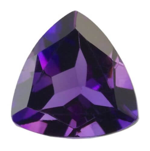 Natural African Amethyst AAA - Trillion