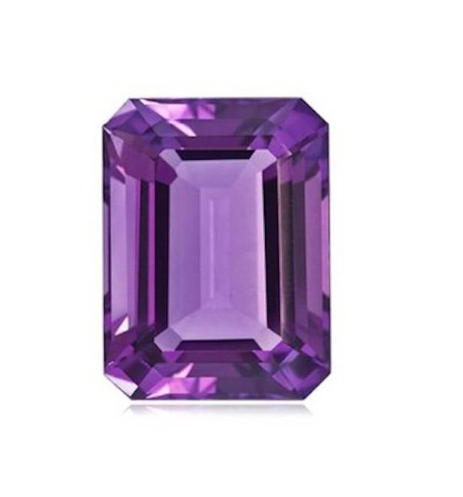 Natural Brazilian Amethyst AAA - Emerald