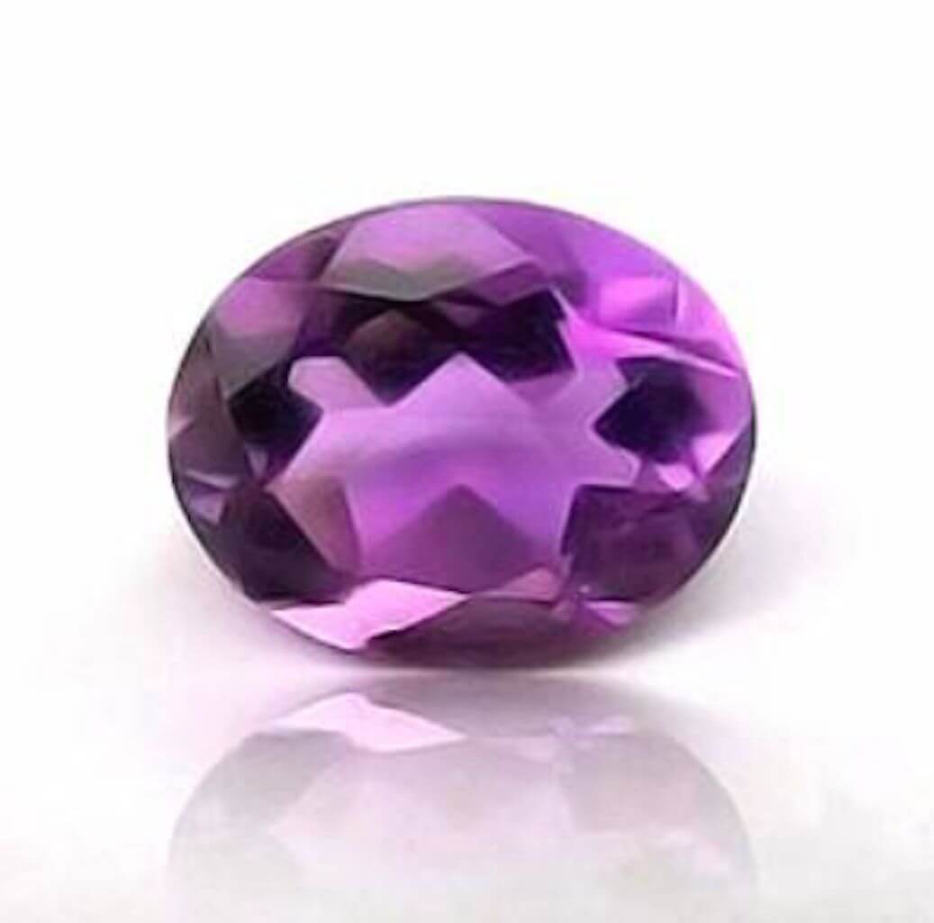 Natural Brazilian Amethyst AAA - Oval