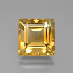 Natural Citrine AAA - Square
