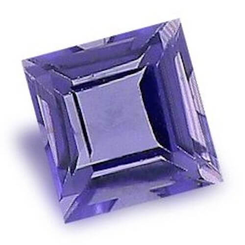 Natural Iolite - Square