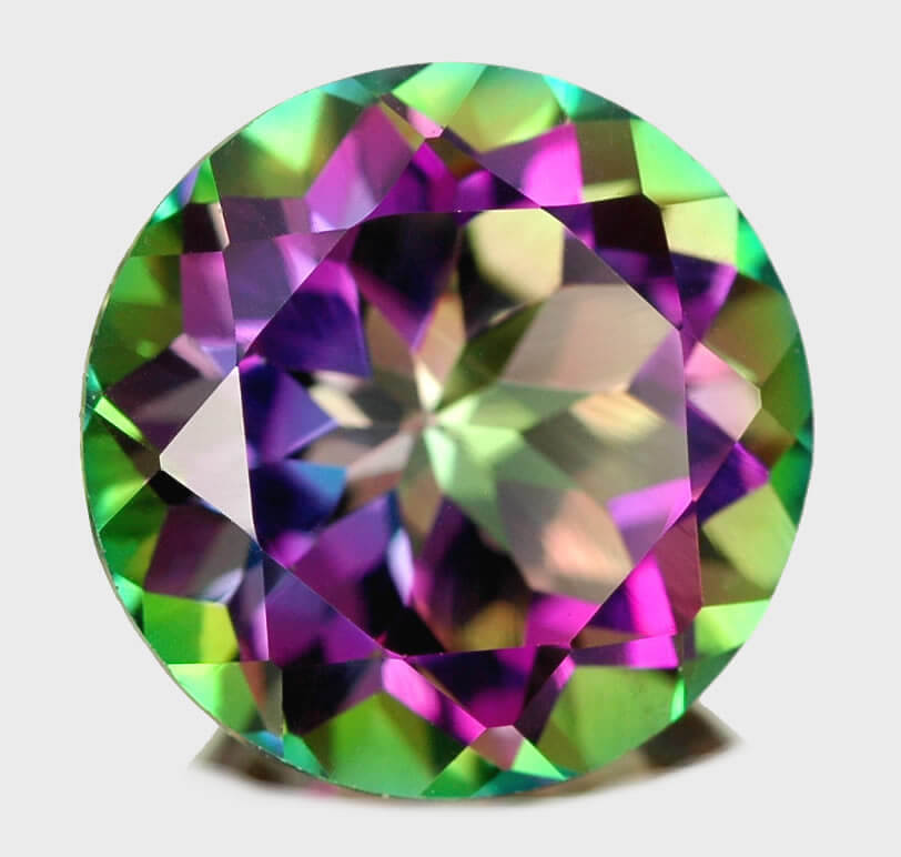 Natural Mystic Topaz - Round