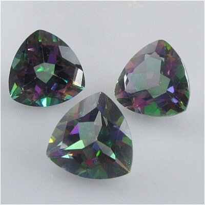 Natural Mystic Topaz - Trillion