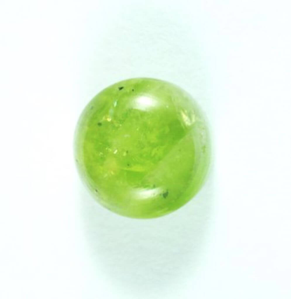Natural Peridot - Round Cabochan