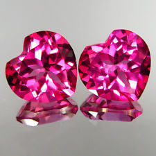 Natural Pink Topaz - Heart
