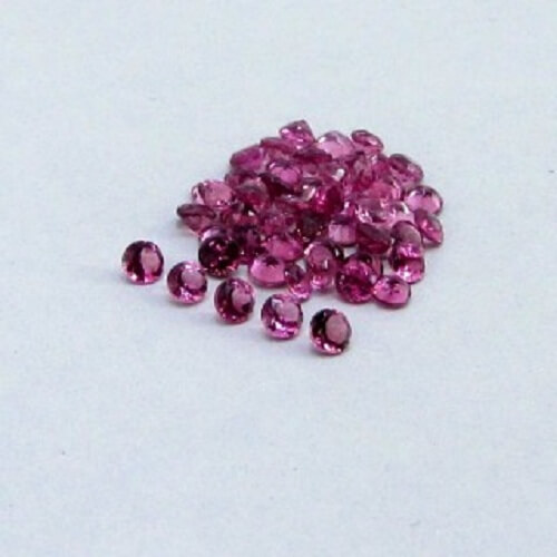 Natural Pink Tourmaline - Round