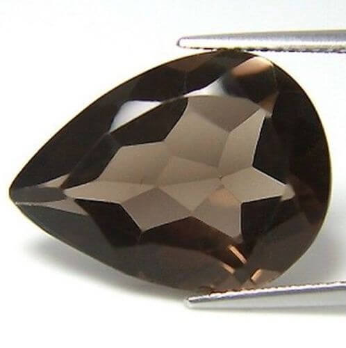 Natural Smoky Quartz - Pear