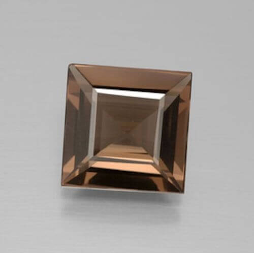 Natural Smoky Quartz - Square