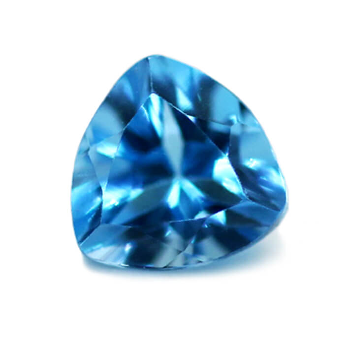 Natural Swiss Blue Topaz - Trillion