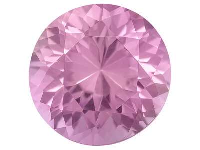 Lab Created Pink# 1.5 (Light) - Round