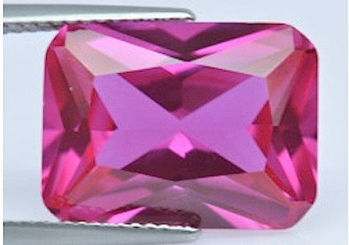 Lab Created Pink# 3 (Dark) - Emerald