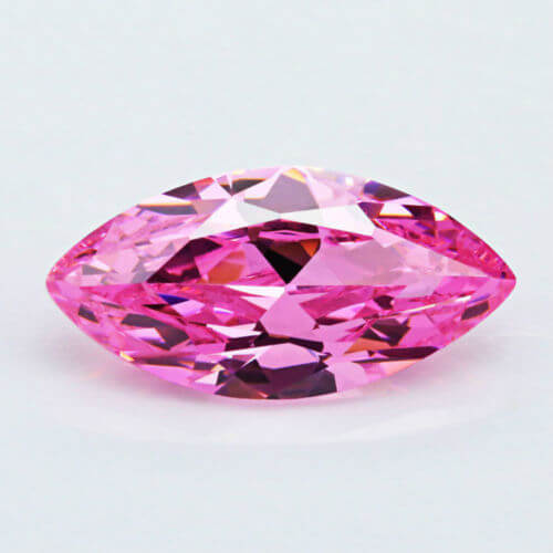Lab Created Pink# 3 (Dark) - Marquise