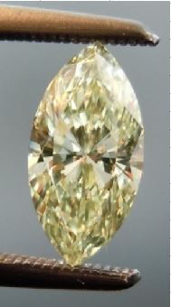 Cubic Zirconia Canary Yellow 6A - Marquise