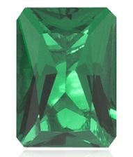 Lab Created Emerald - Octagon Radiant